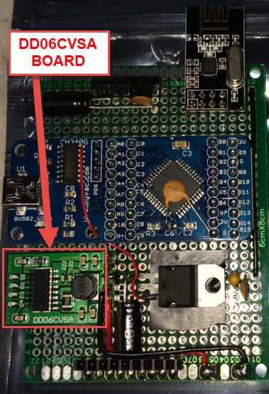 Display Unit Prototype showing CPU and Power board