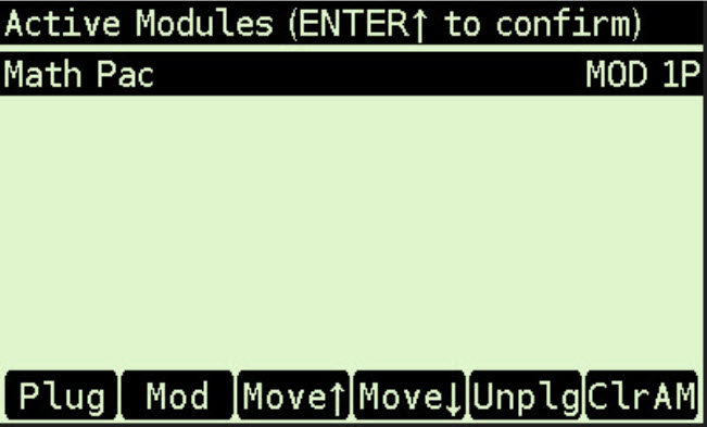 DM41X confirming the module import