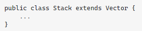 Object Orientated Programming - Stack/Vector bad example of inheritance