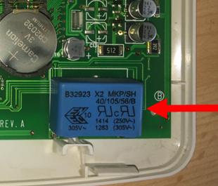 ST9400C Timer Internals Closeup