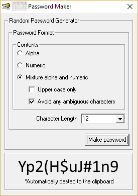 Password Maker